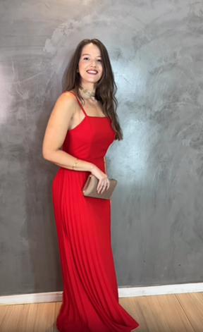 Vestido Helena Vermelho