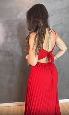 Vestido Helena Vermelho